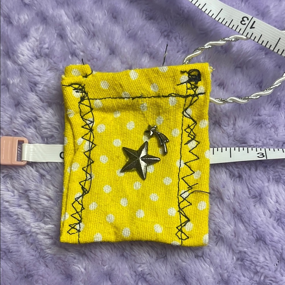 Tiny lavender pouch
